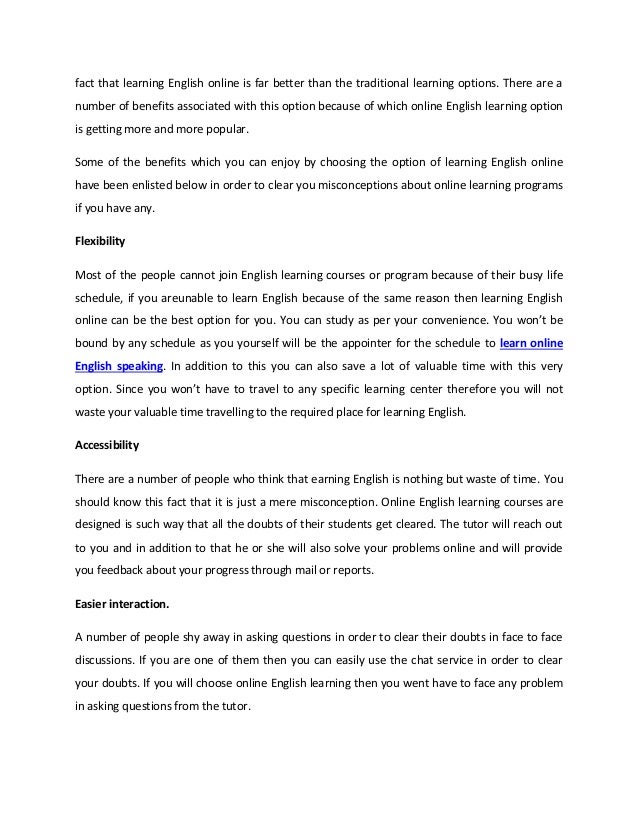 advantages of learning english for students advantages of english language in points